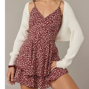 Francesca's floral Romper